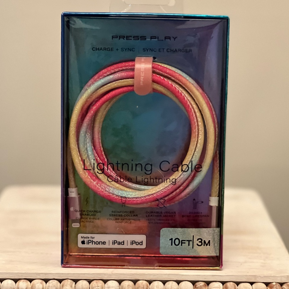 Press Play Lightning Cable